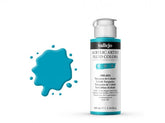 VALLEJO FLUID ACRYLIC 604-100ML. COBALT TURQUOISE - Al Masam Stationery LLC